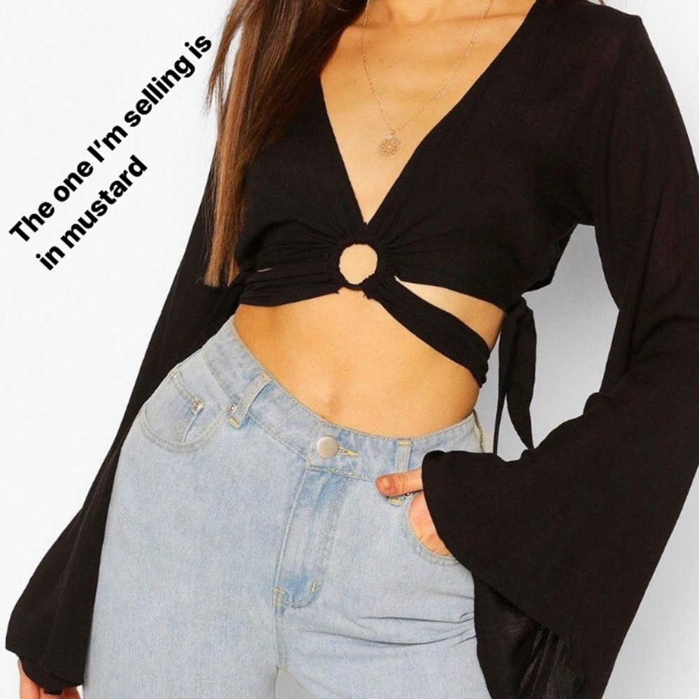 Flare Sleeve Blouse
